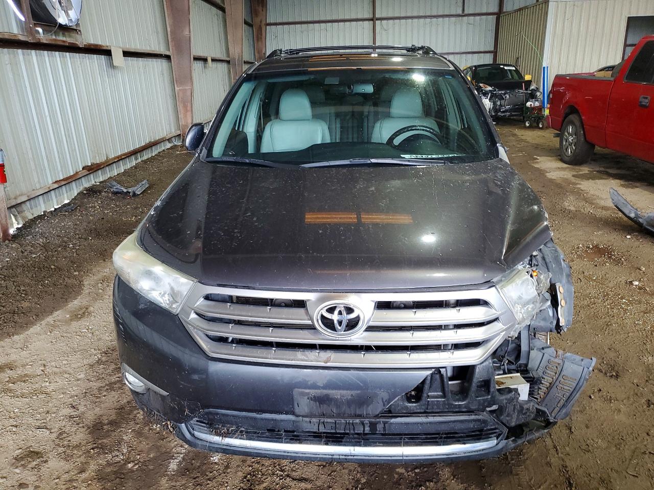 2013 Toyota Highlander Limited Gray vin: 5TDYK3EH8DS097917