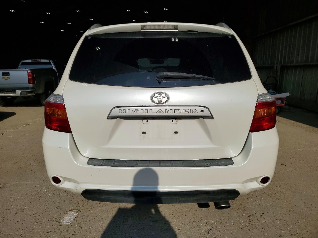 2010 Toyota Highlander Limited White vin: 5TDYK3EH9AS013096