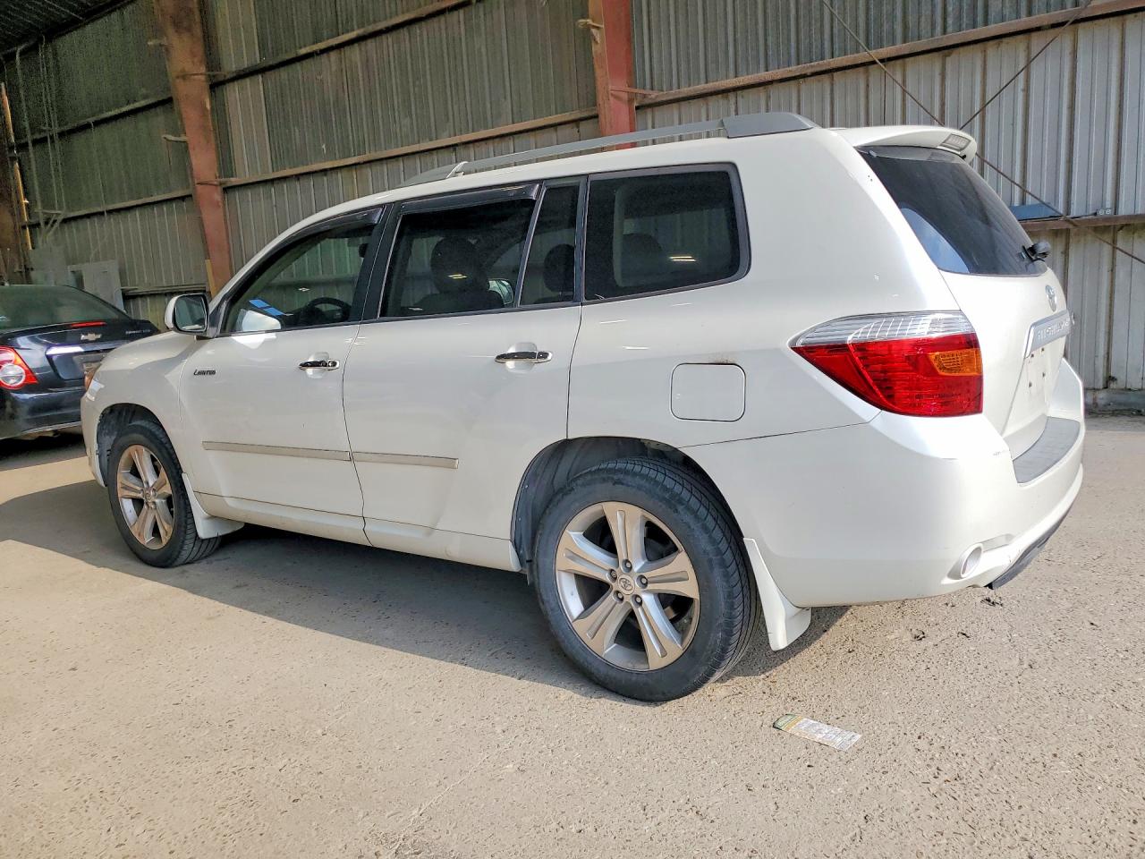 2010 Toyota Highlander Limited White vin: 5TDYK3EH9AS013096