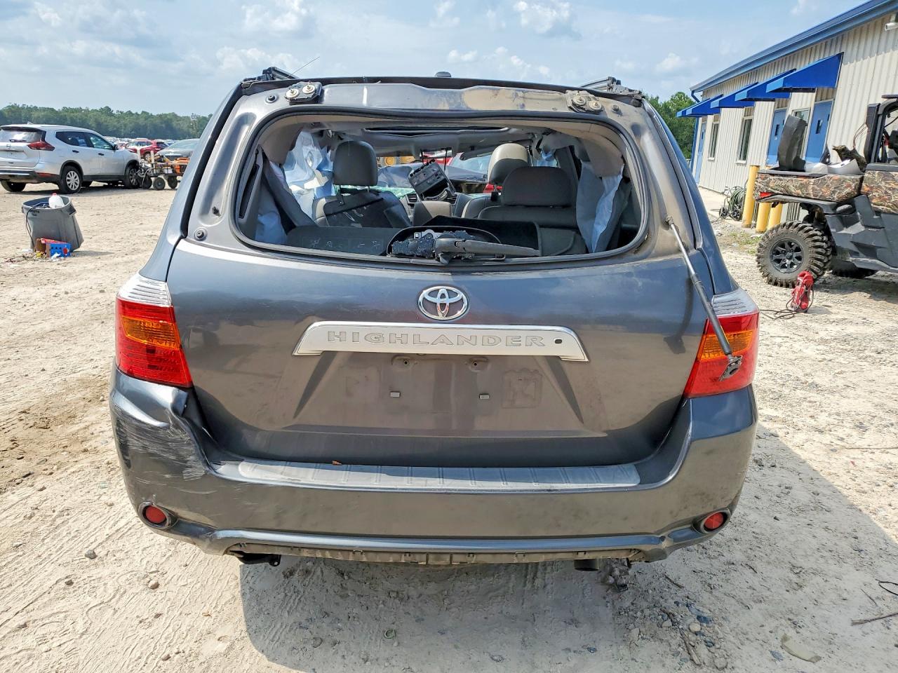 2010 Toyota Highlander Limited Charcoal vin: 5TDYK3EH9AS022820