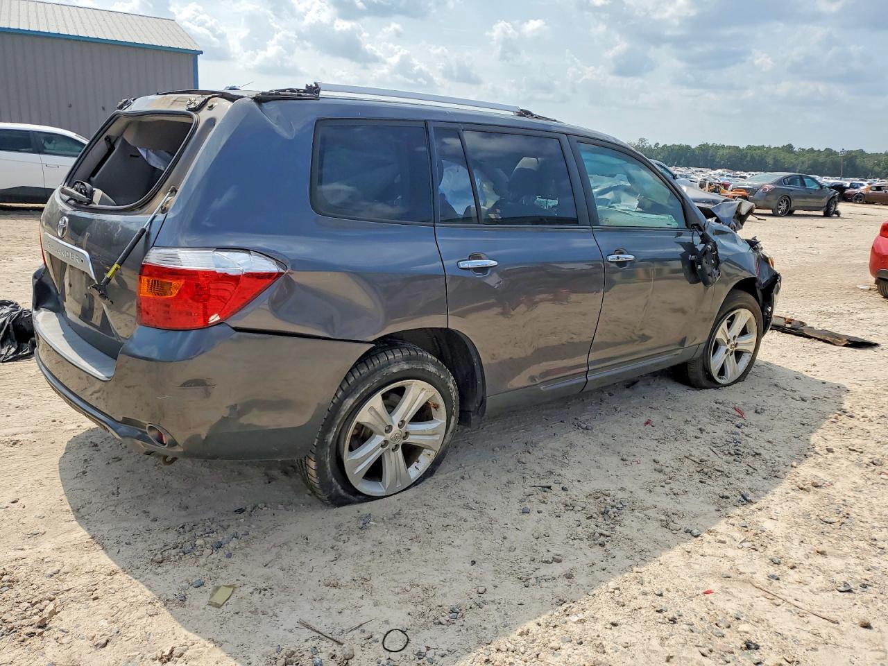 2010 Toyota Highlander Limited Charcoal vin: 5TDYK3EH9AS022820