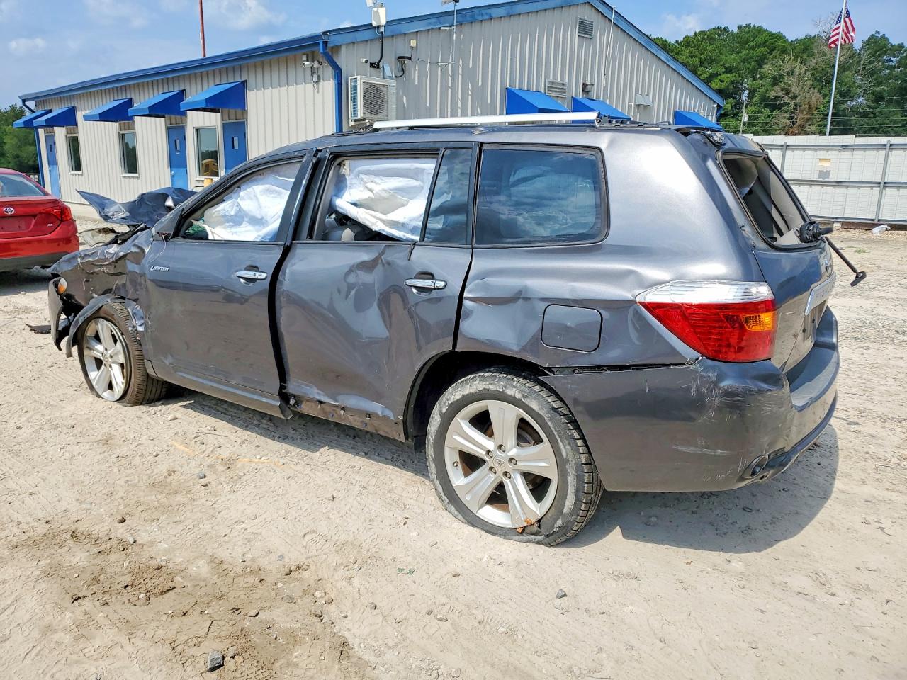 2010 Toyota Highlander Limited Charcoal vin: 5TDYK3EH9AS022820