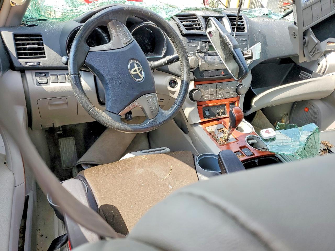 2010 Toyota Highlander Limited Charcoal vin: 5TDYK3EH9AS022820