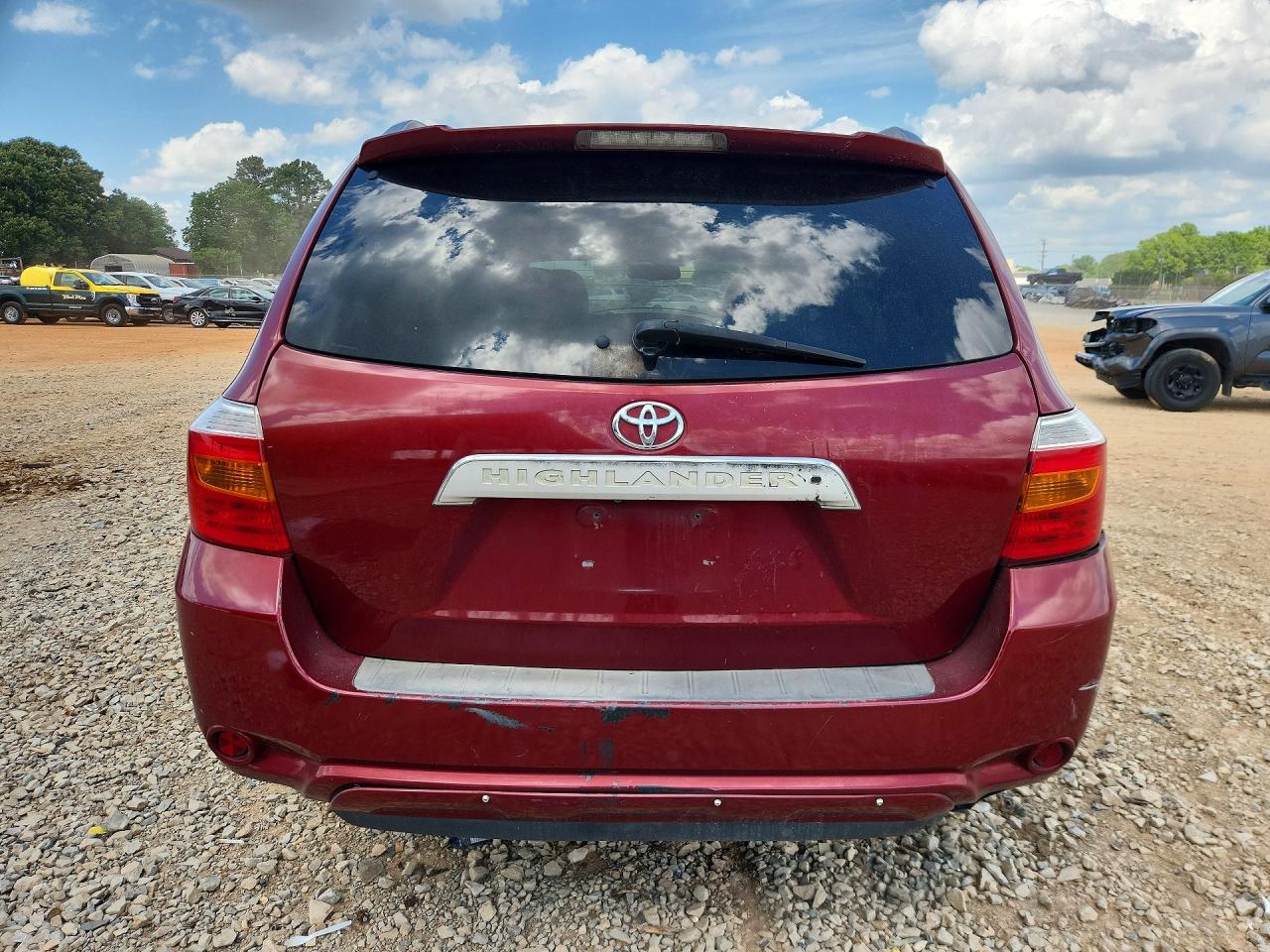 2010 Toyota Highlander Limited Red vin: 5TDYK3EH9AS023241