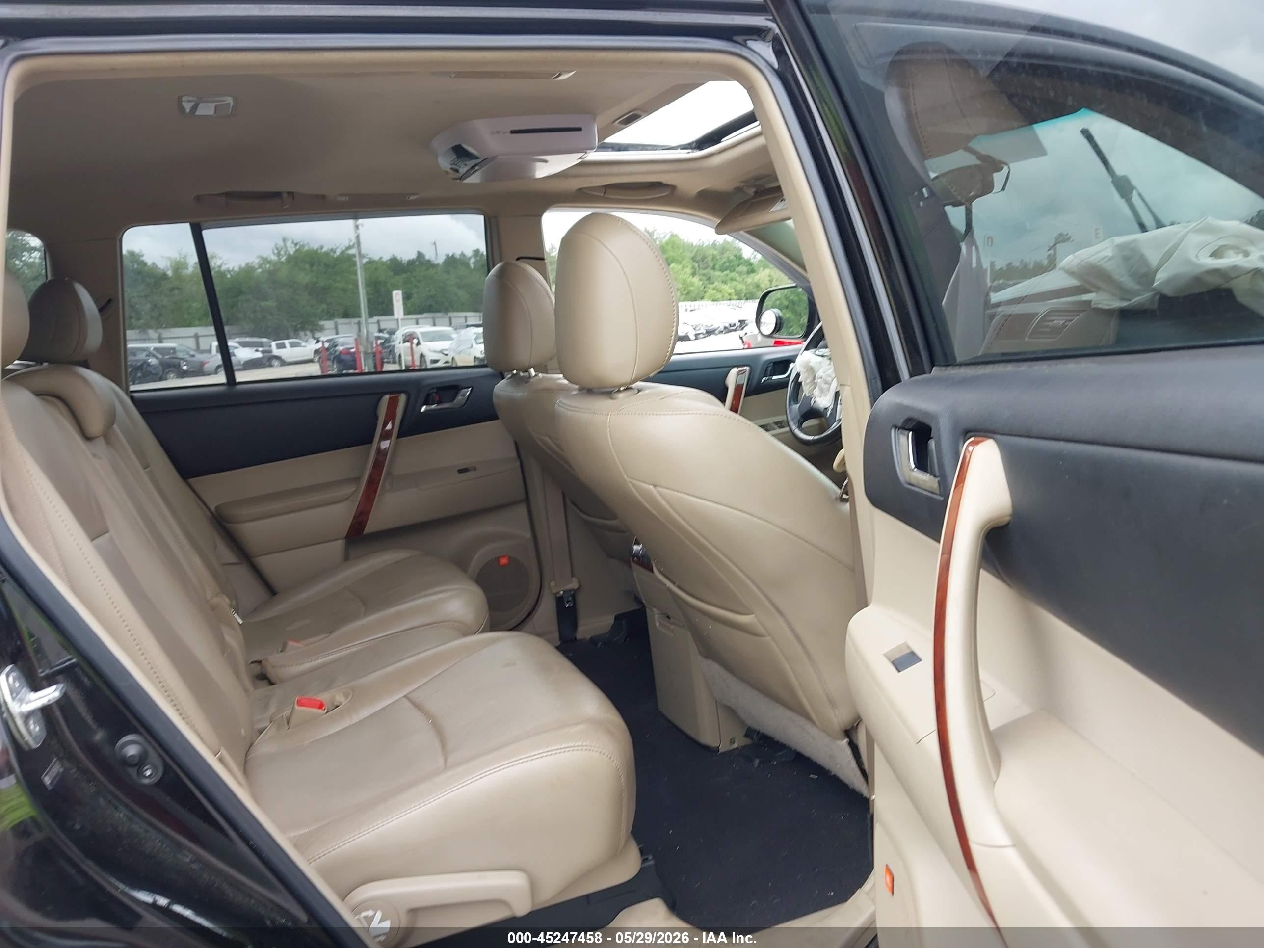 2011 Toyota Highlander Limited V6 Black vin: 5TDYK3EH9BS044012
