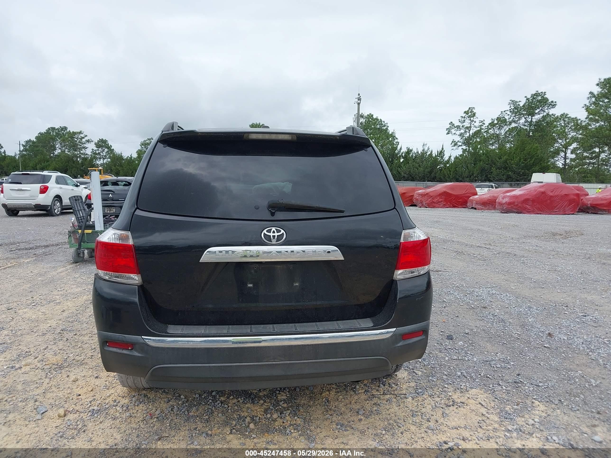 2011 Toyota Highlander Limited V6 Black vin: 5TDYK3EH9BS044012
