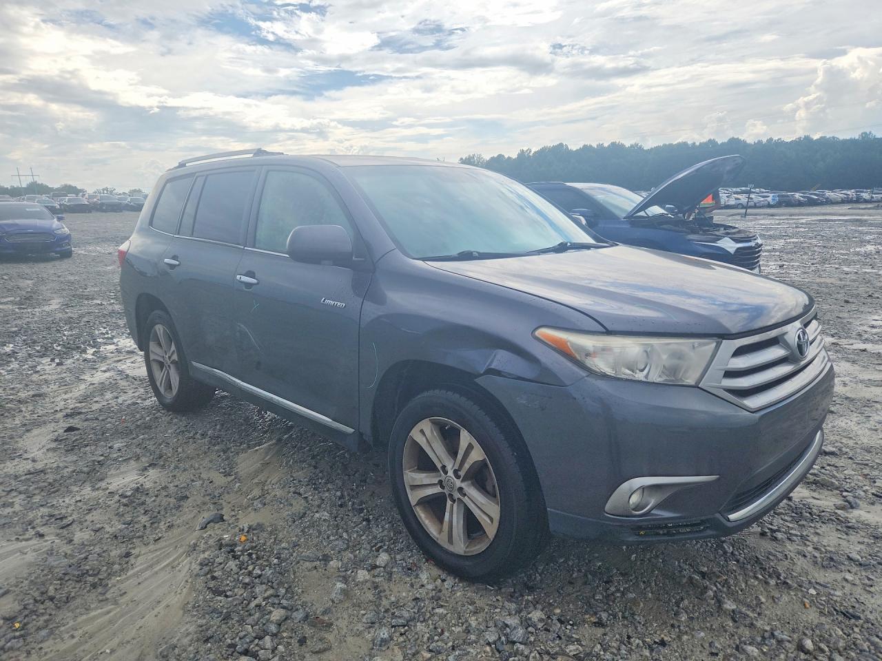 2011 Toyota Highlander Limited Gray vin: 5TDYK3EH9BS046777