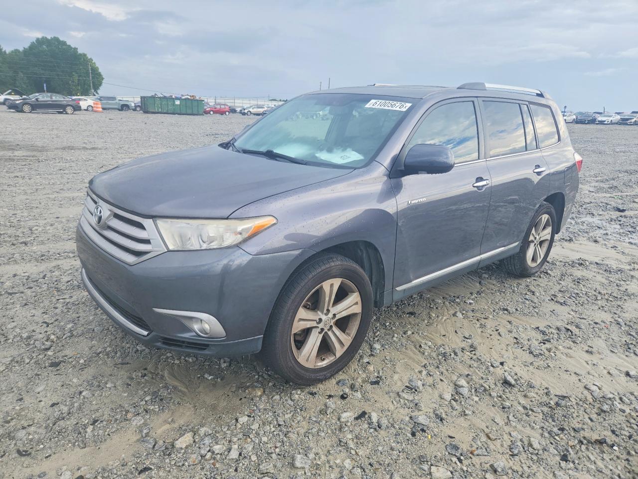 2011 Toyota Highlander Limited Gray vin: 5TDYK3EH9BS046777