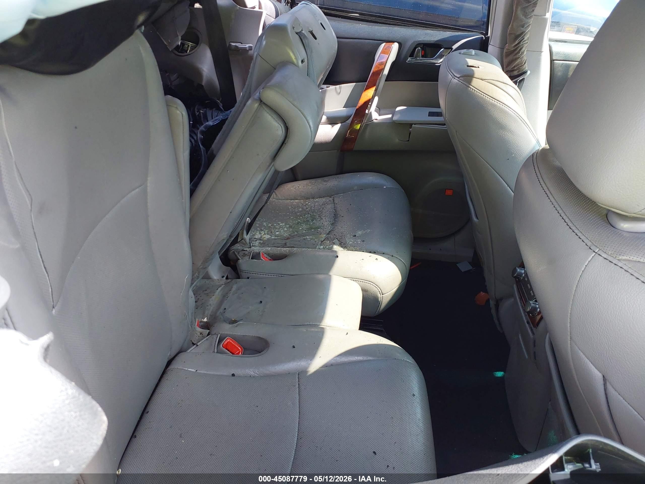 2012 Toyota Highlander Limited V6 Белый vin: 5TDYK3EH9CS061409