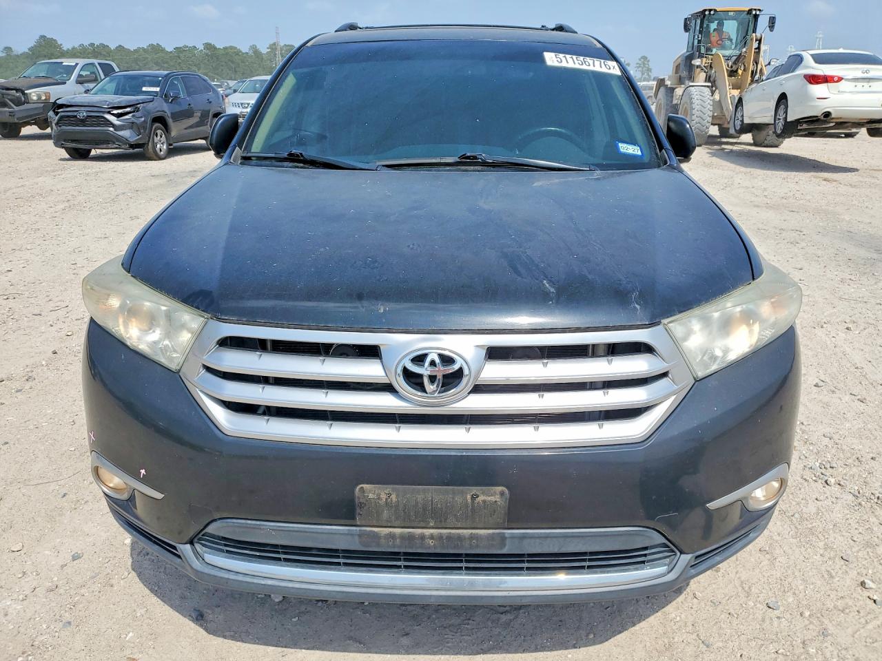 2012 Toyota Highlander Limited Black vin: 5TDYK3EH9CS080283