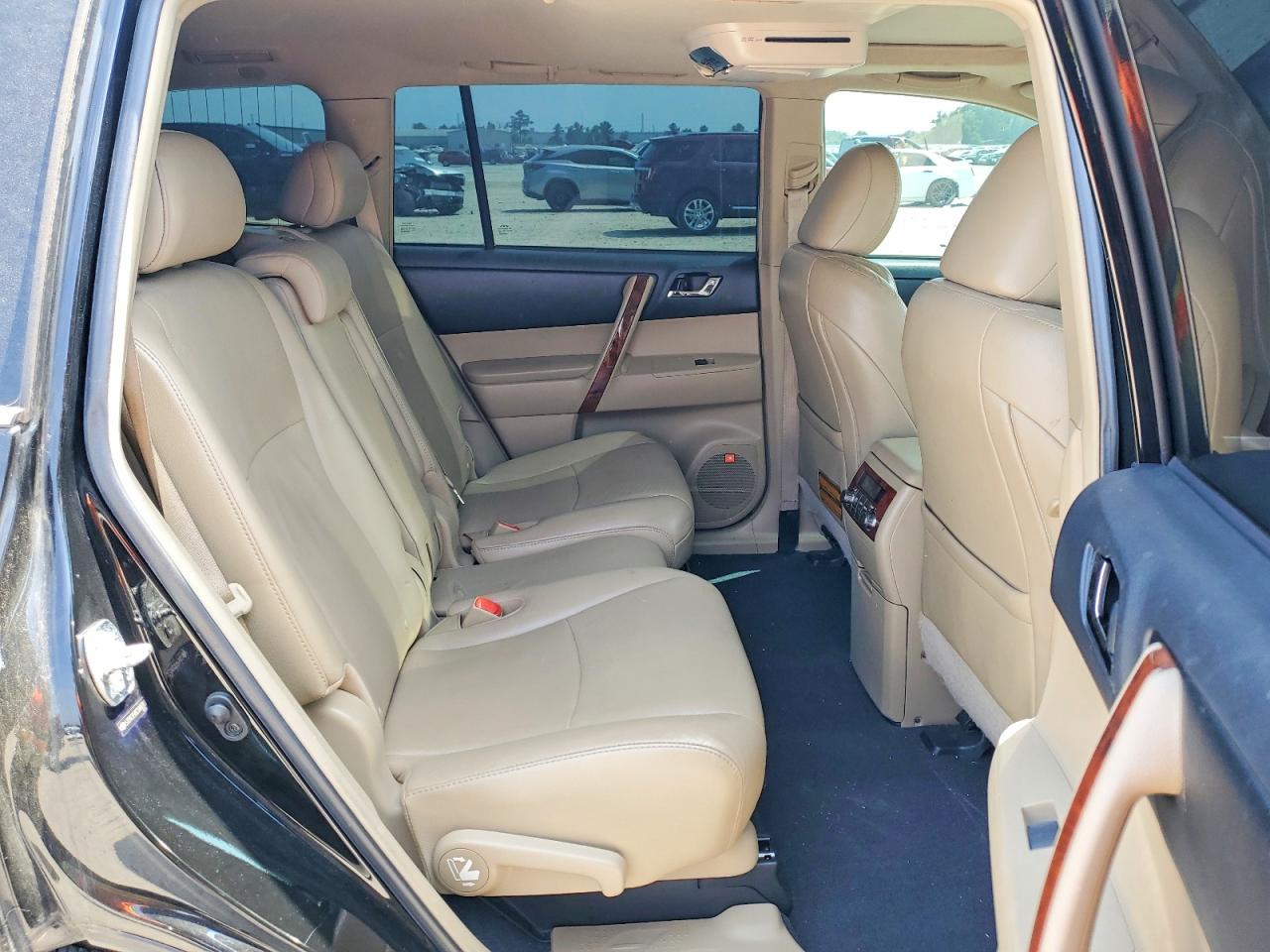 2012 Toyota Highlander Limited Black vin: 5TDYK3EH9CS080283