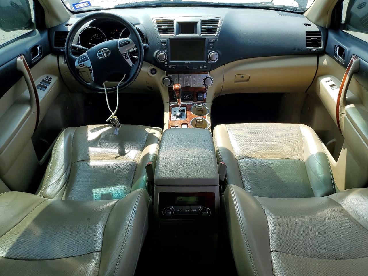 2012 Toyota Highlander Limited Black vin: 5TDYK3EH9CS080283