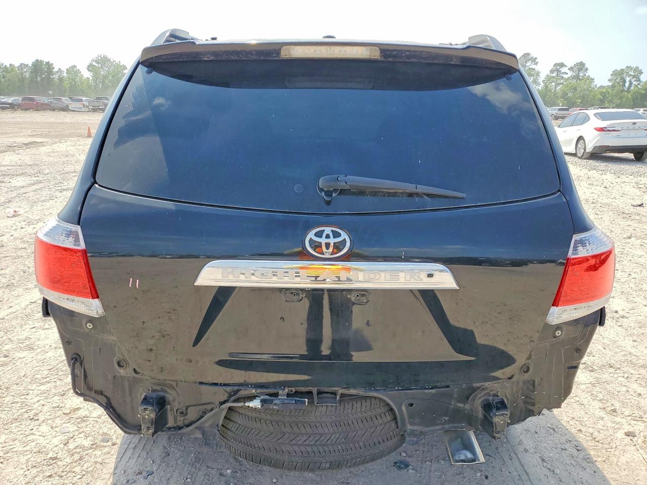 2012 Toyota Highlander Limited Black vin: 5TDYK3EH9CS080283