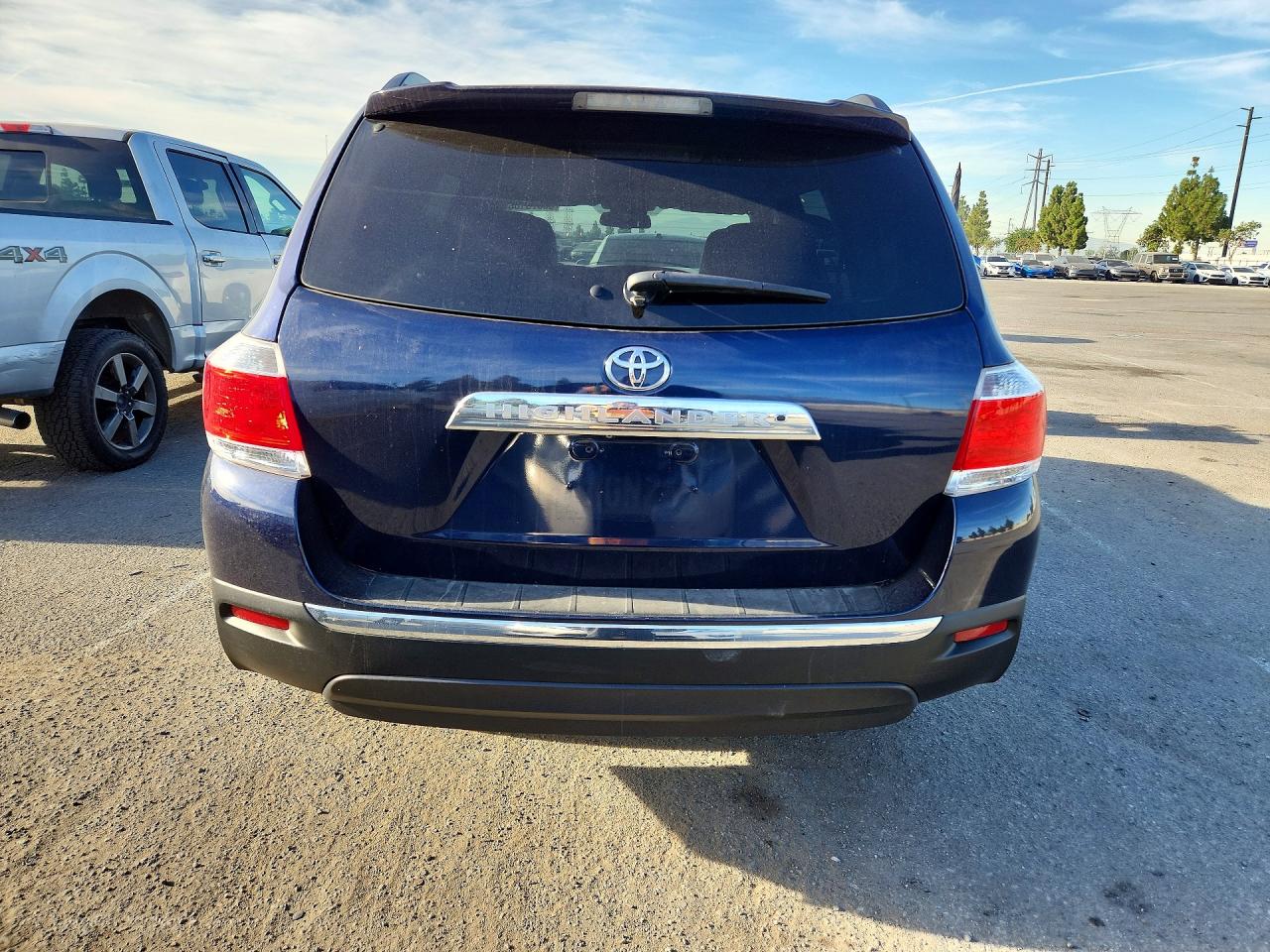 2012 Toyota Highlander Limited Blue vin: 5TDYK3EH9CS082373