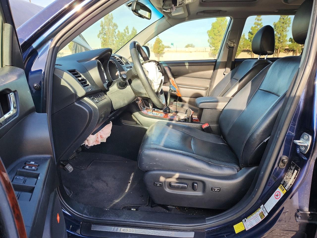 2012 Toyota Highlander Limited Blue vin: 5TDYK3EH9CS082373