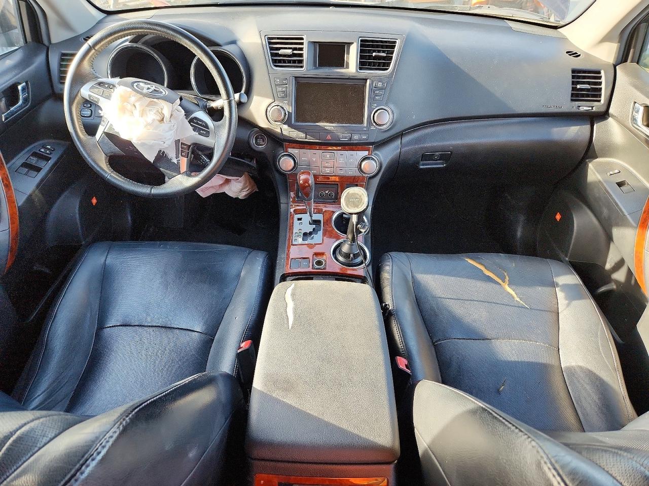 2012 Toyota Highlander Limited Blue vin: 5TDYK3EH9CS082373
