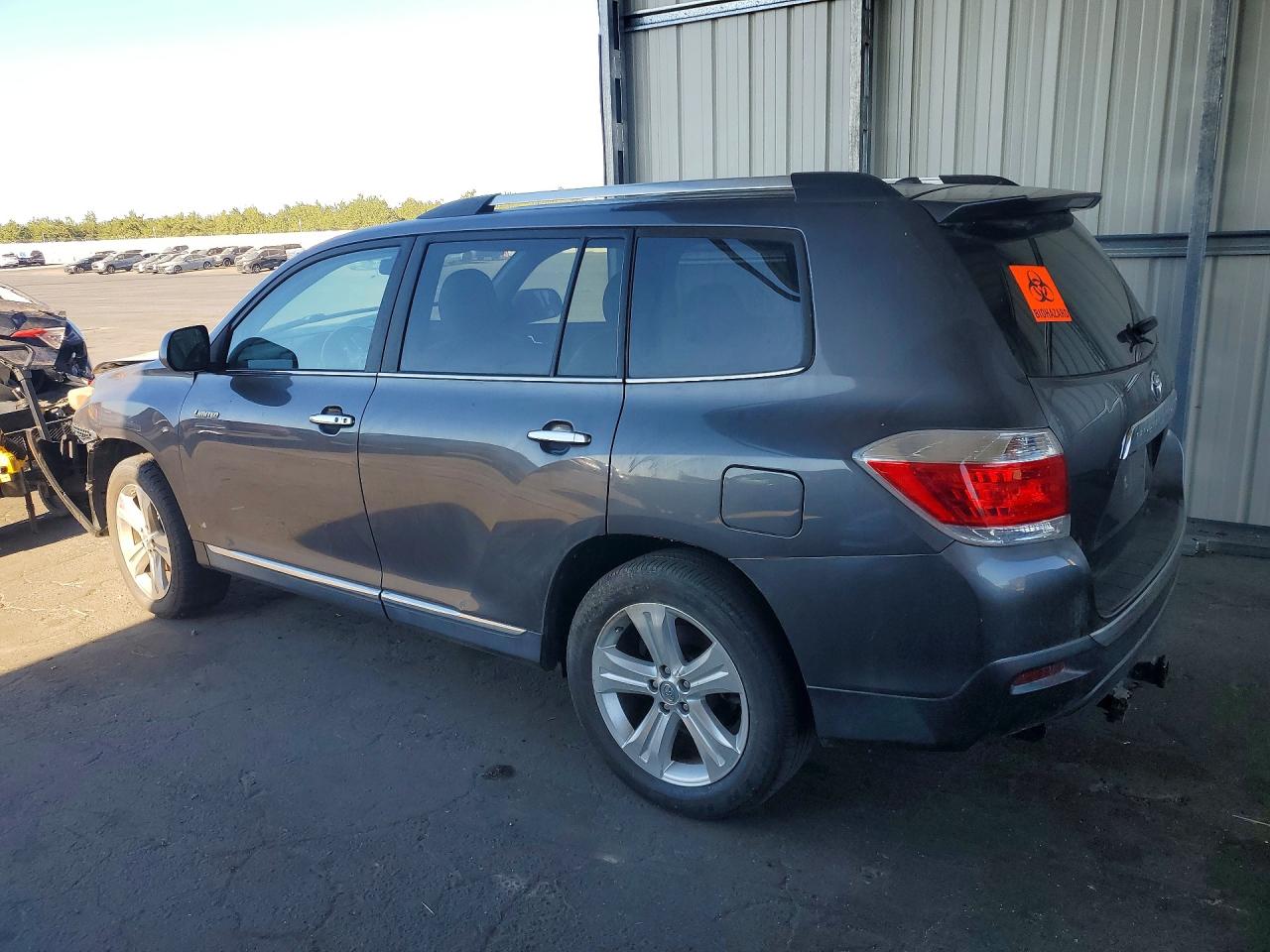 2013 Toyota Highlander Limited Gray vin: 5TDYK3EH9DS093178