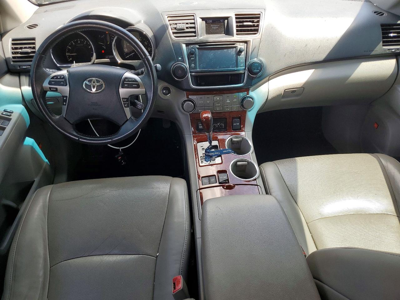 2013 Toyota Highlander Limited Black vin: 5TDYK3EH9DS104101