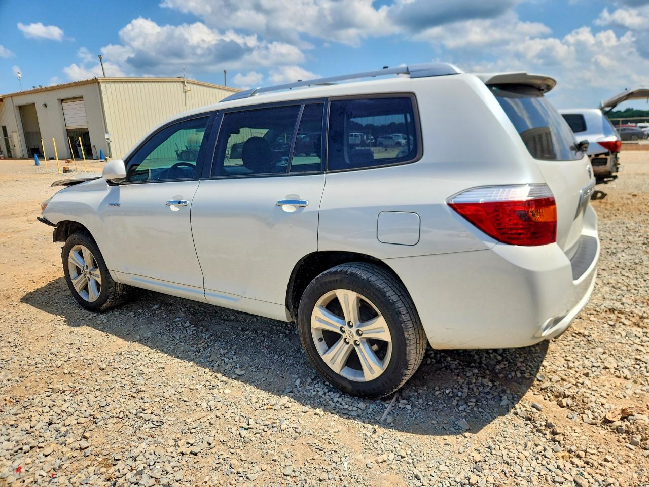 2010 Toyota Highlander Limited White vin: 5TDYK3EHXAS005668