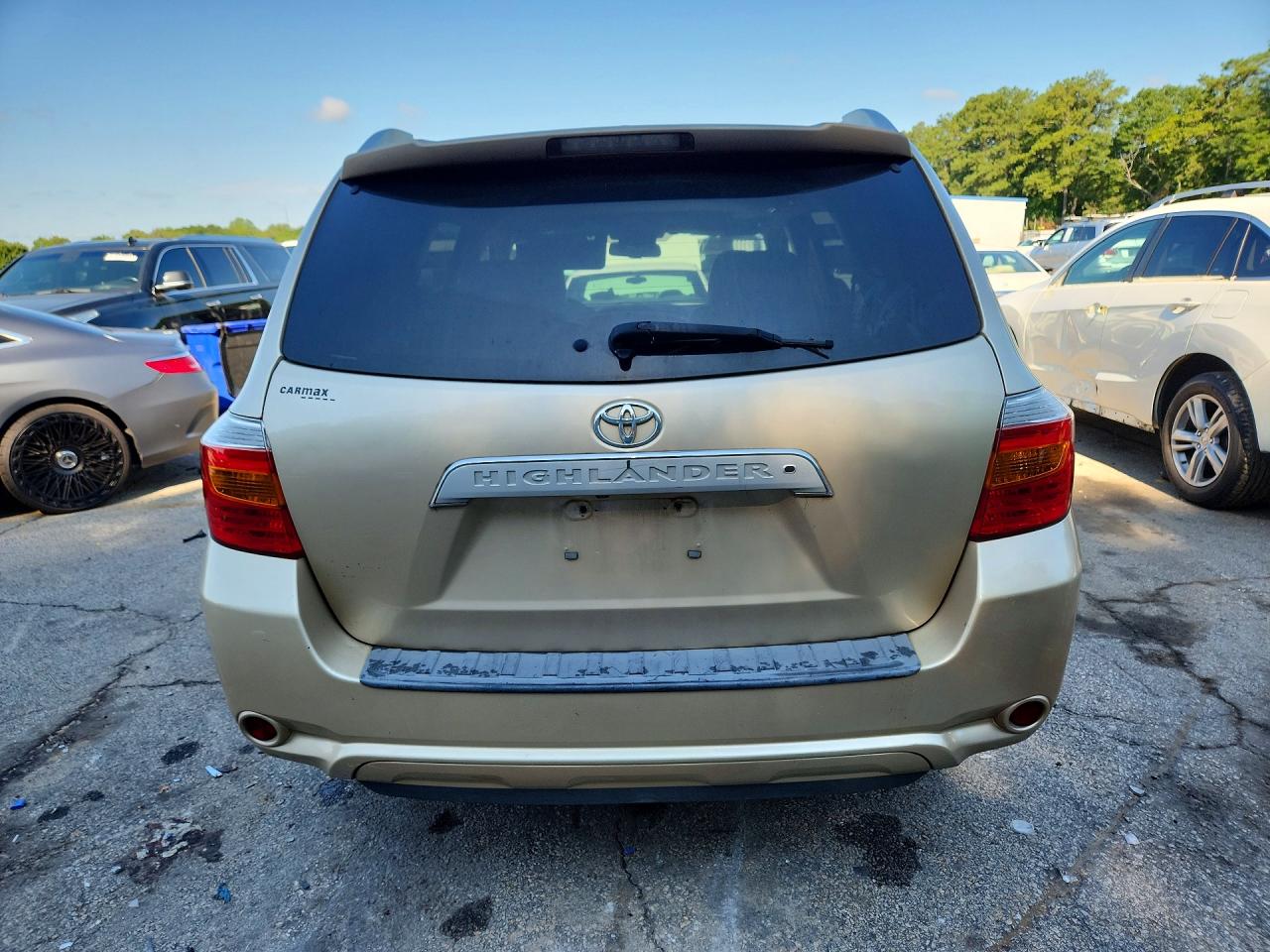 2010 Toyota Highlander Limited Золотой vin: 5TDYK3EHXAS007985
