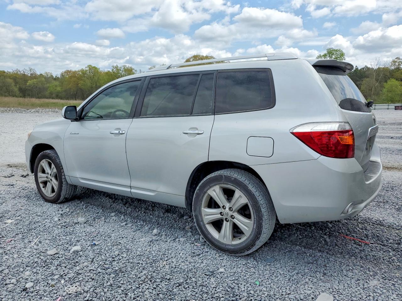 2010 Toyota Highlander Limited Silver vin: 5TDYK3EHXAS011020
