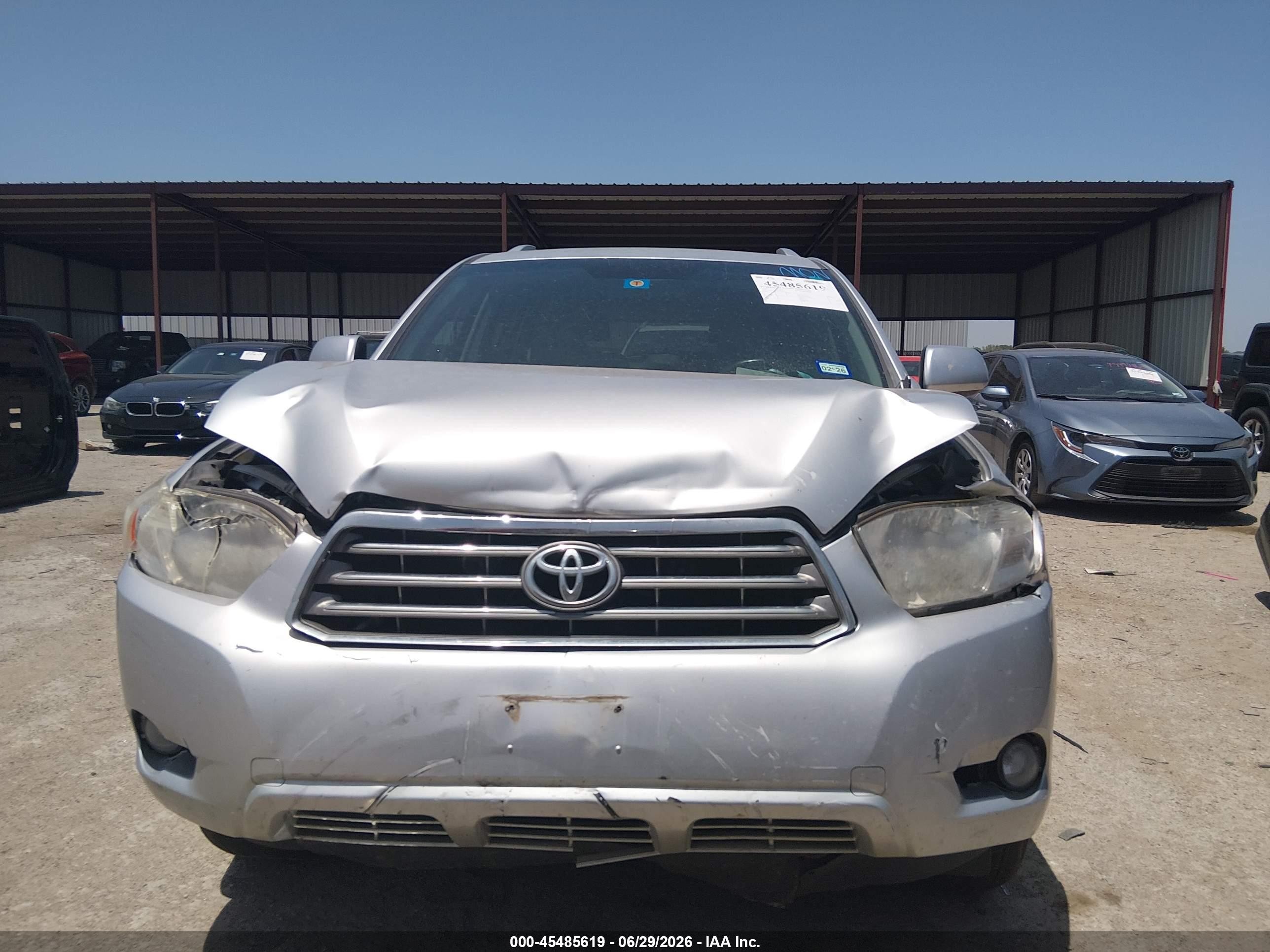 2010 Toyota Highlander Limited V6 Silver vin: 5TDYK3EHXAS018937