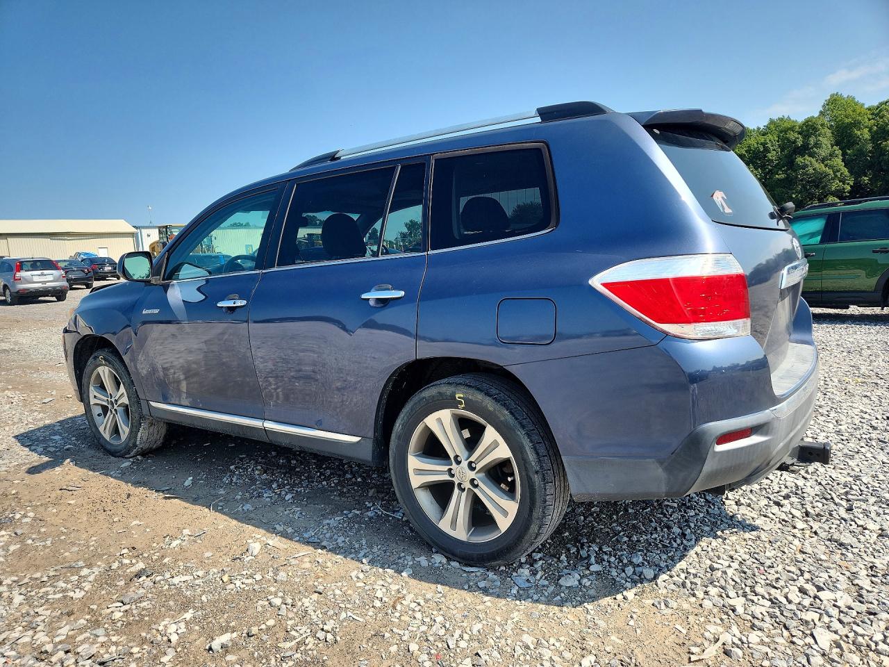 2011 Toyota Highlander Limited Black vin: 5TDYK3EHXBS044567