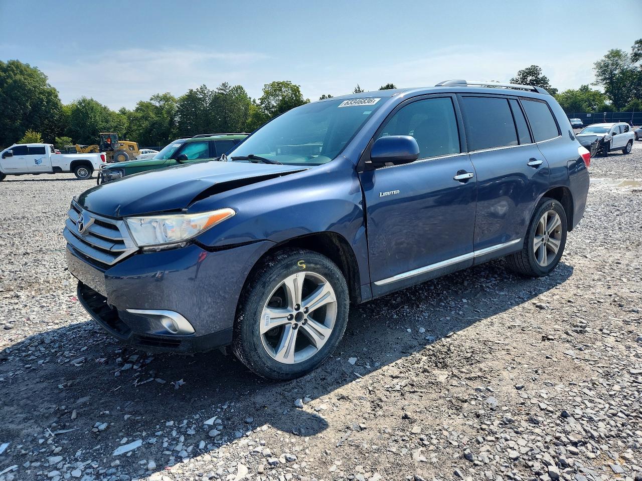2011 Toyota Highlander Limited Black vin: 5TDYK3EHXBS044567