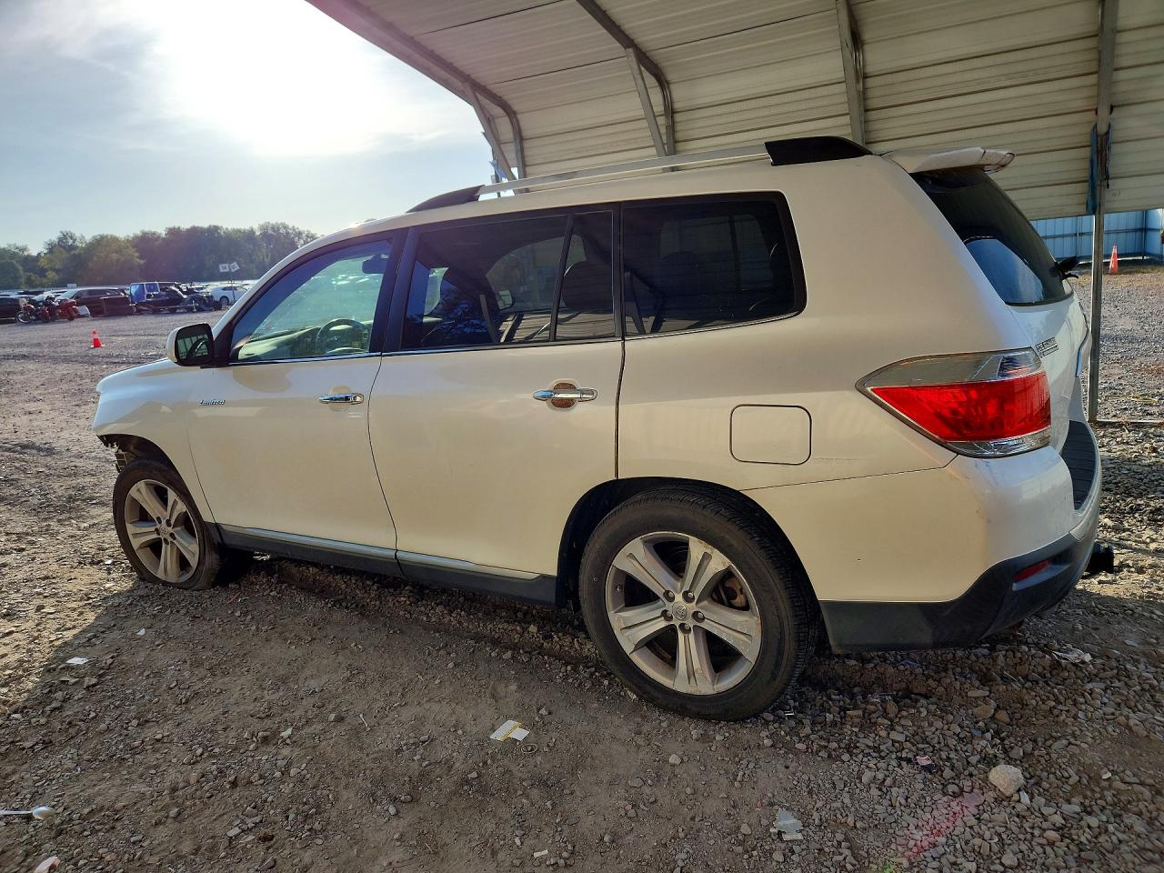 2012 Toyota Highlander Limited Silver vin: 5TDYK3EHXCS084911