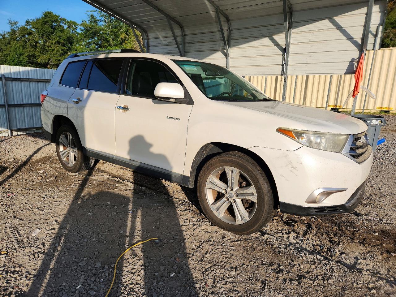2012 Toyota Highlander Limited Silver vin: 5TDYK3EHXCS084911