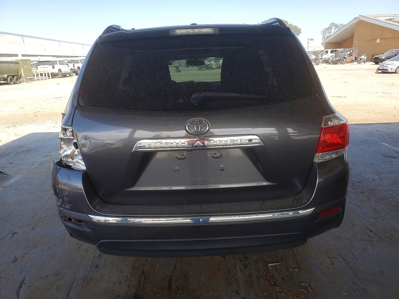 2013 Toyota Highlander Limited Серый vin: 5TDYK3EHXDS109050