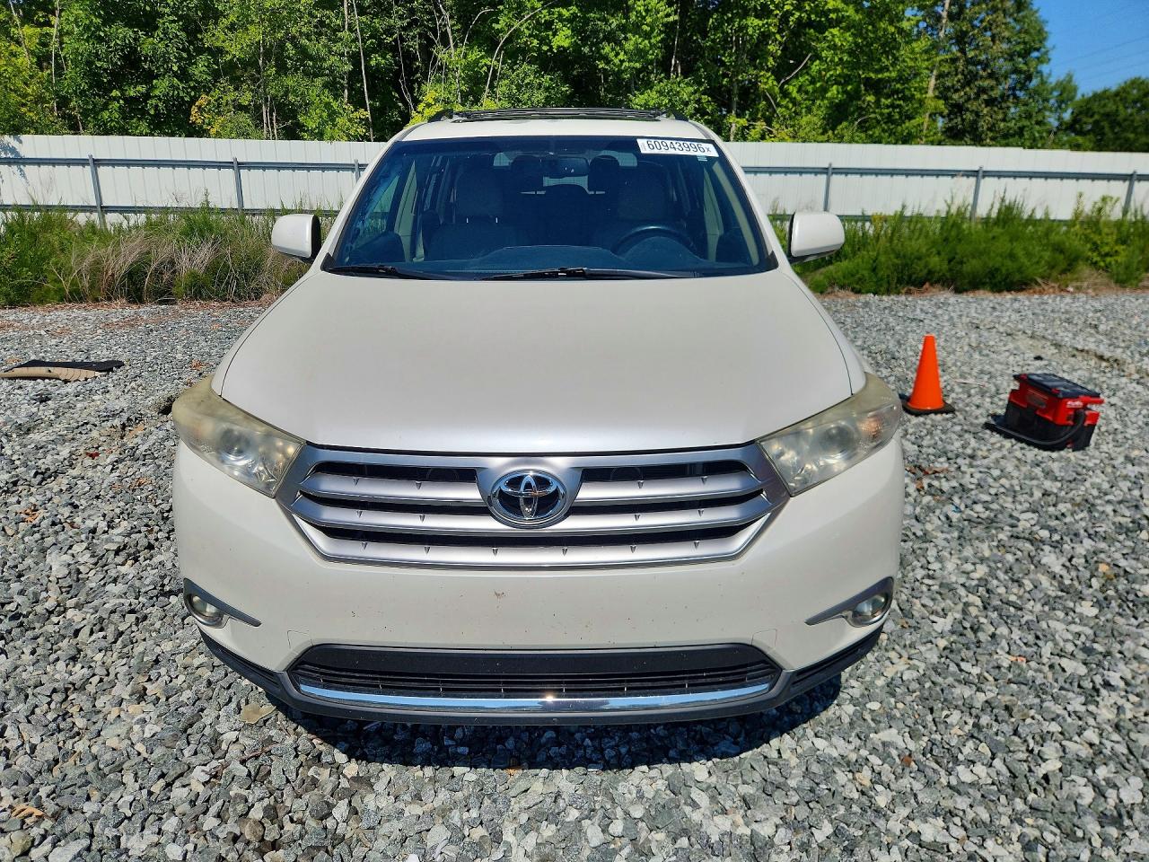 2013 Toyota Highlander Limited White vin: 5TDYK3EHXDS120937