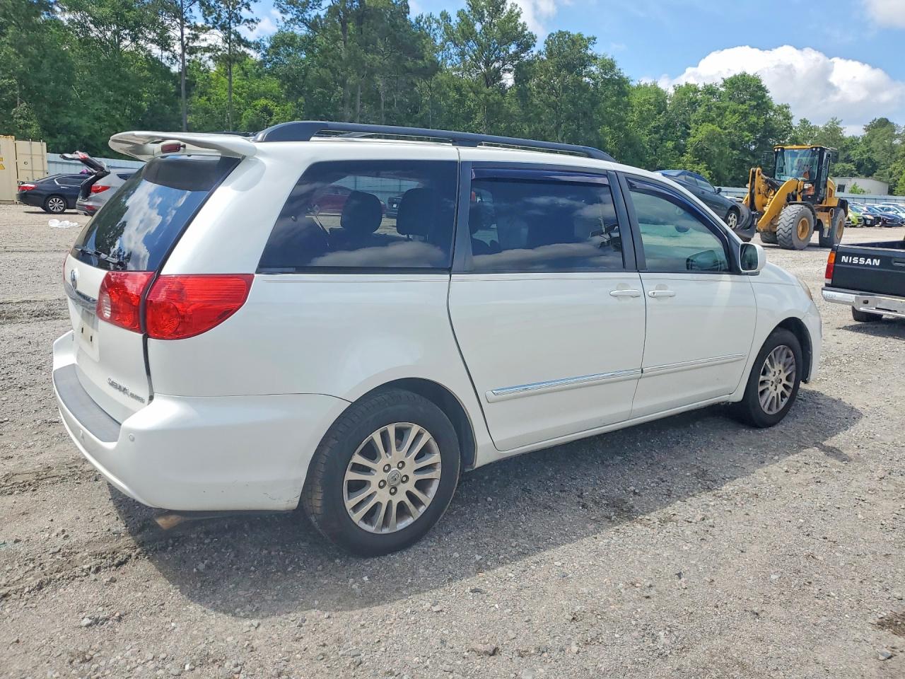 2010 Toyota Sienna Xle Limited White vin: 5TDYK4CC0AS301649