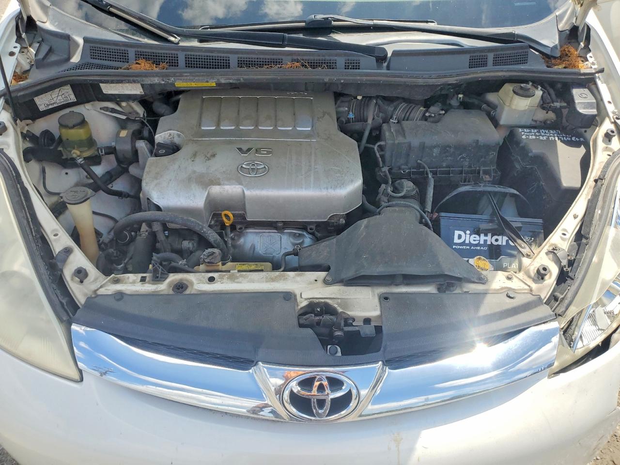 2010 Toyota Sienna Xle Limited White vin: 5TDYK4CC0AS301649