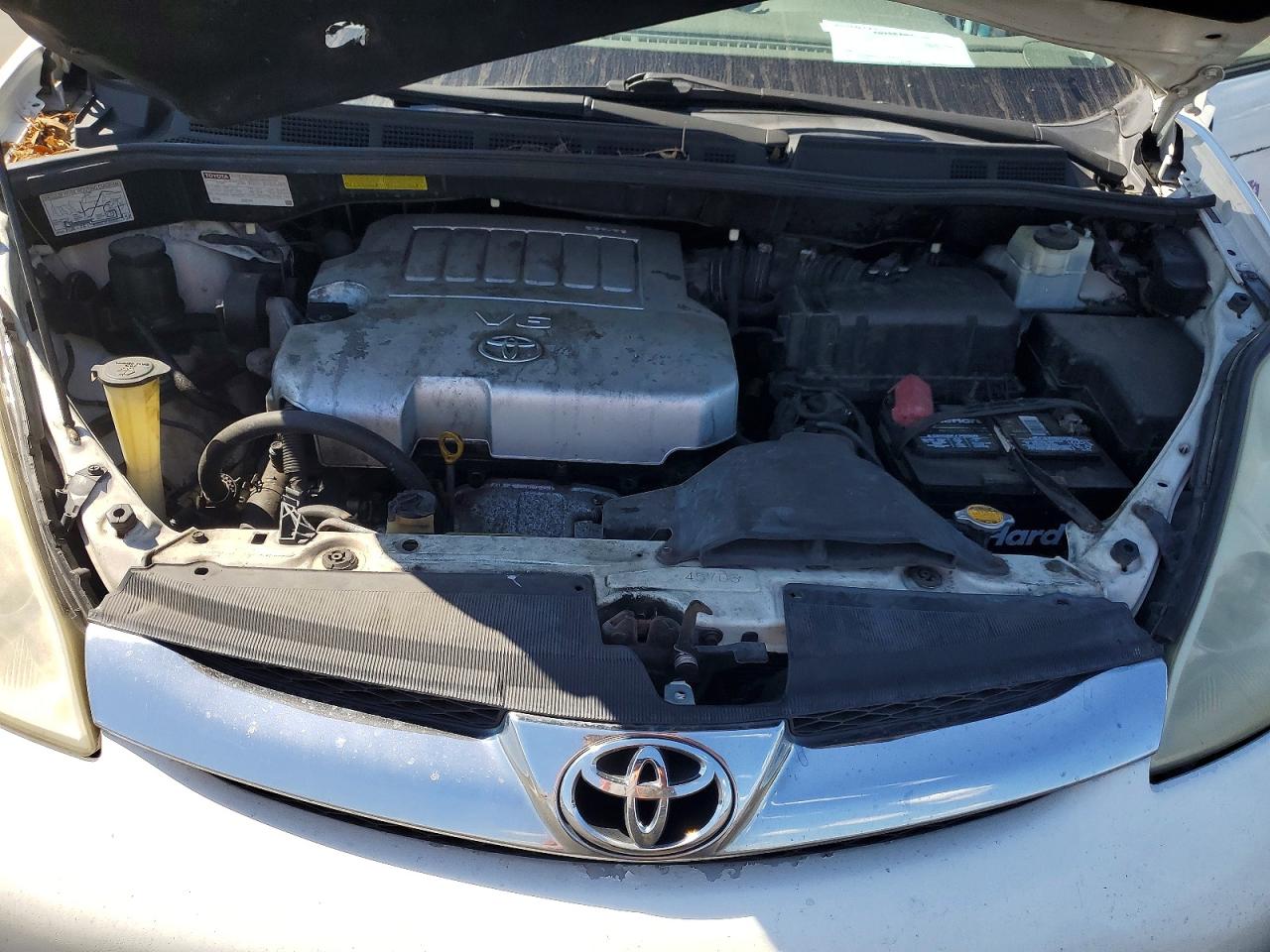 2010 Toyota Sienna Xle Limited White vin: 5TDYK4CC3AS298956