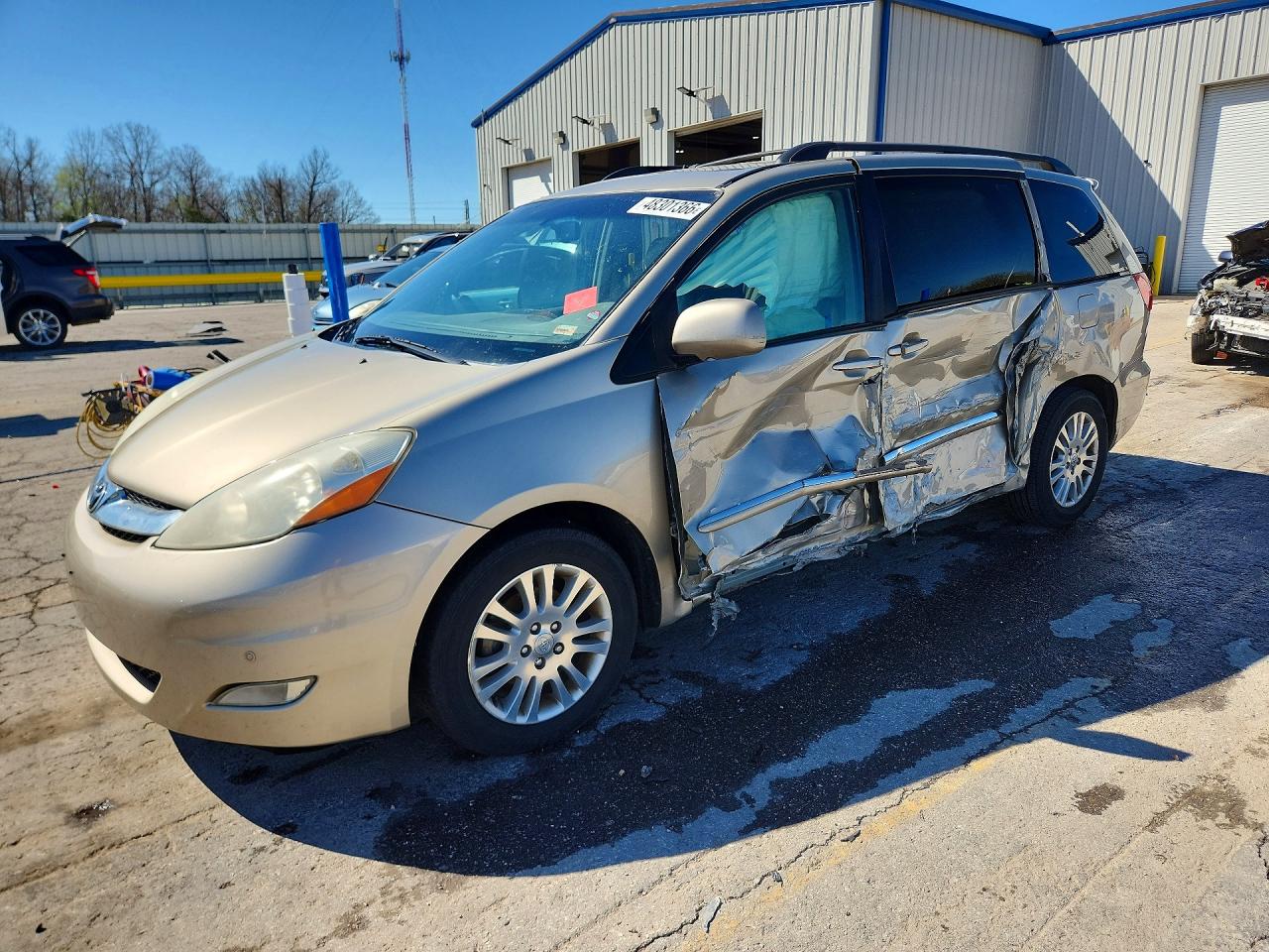 2010 Toyota Sienna Xle Limited Gold vin: 5TDYK4CC5AS291345