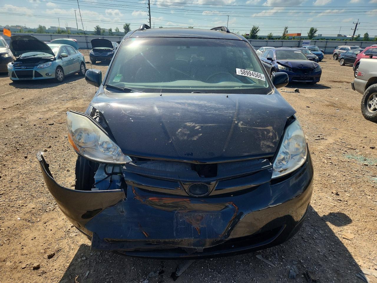 2010 Toyota Sienna Xle Черный vin: 5TDYK4CC5AS318902