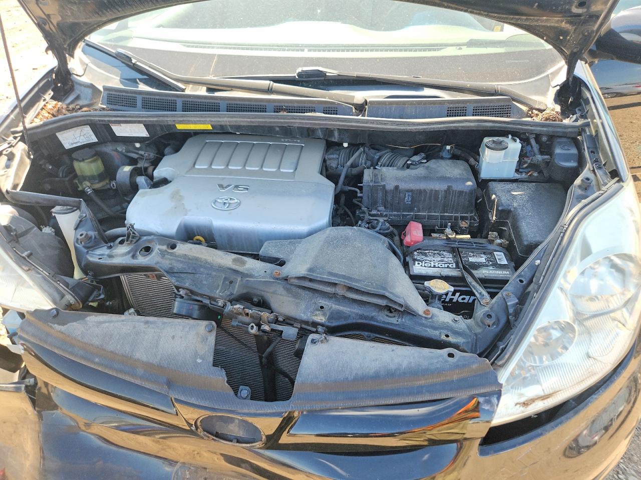 2010 Toyota Sienna Xle Черный vin: 5TDYK4CC5AS318902