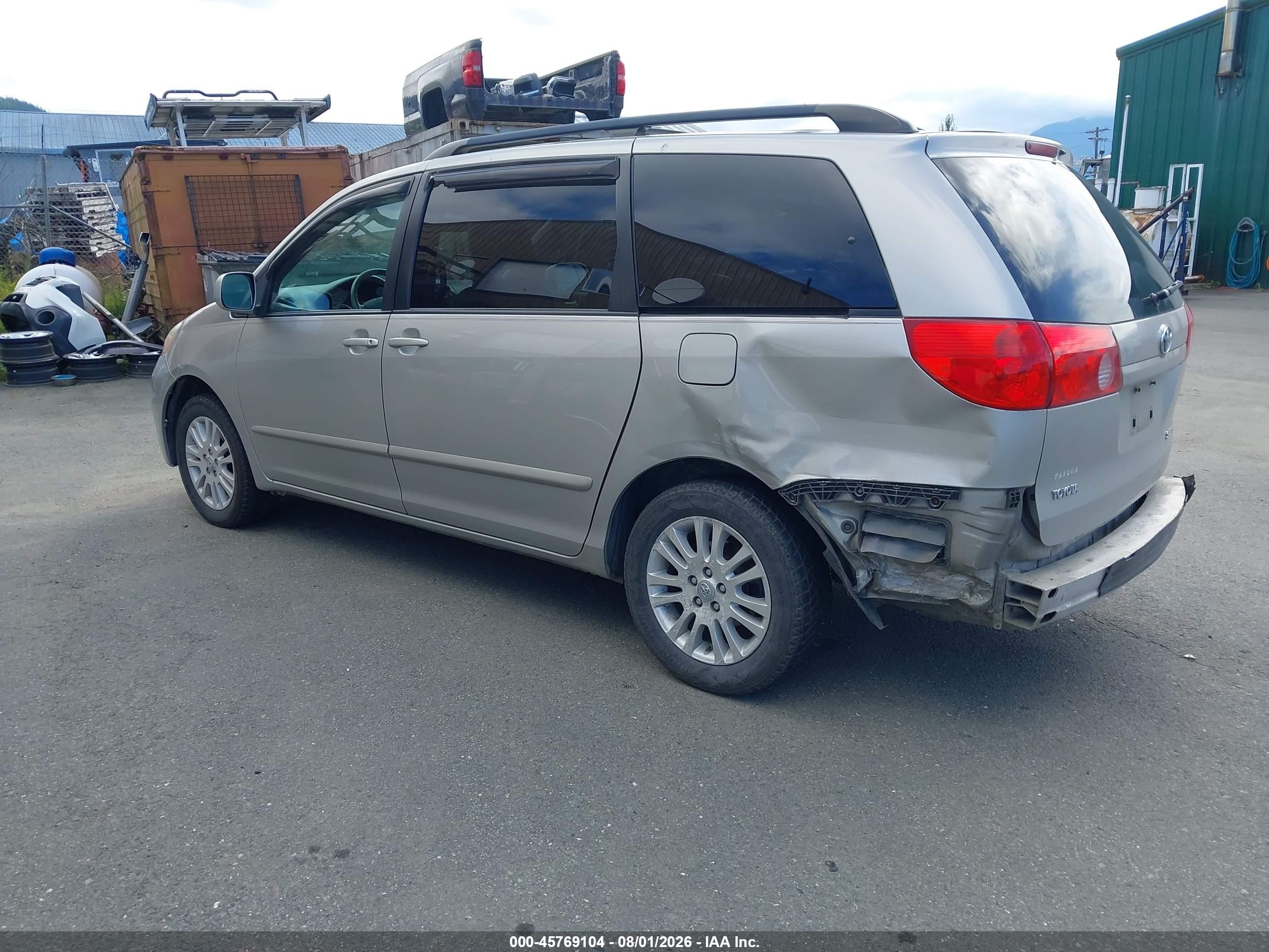 2010 Toyota Sienna Xle Beige vin: 5TDYK4CC7AS310137