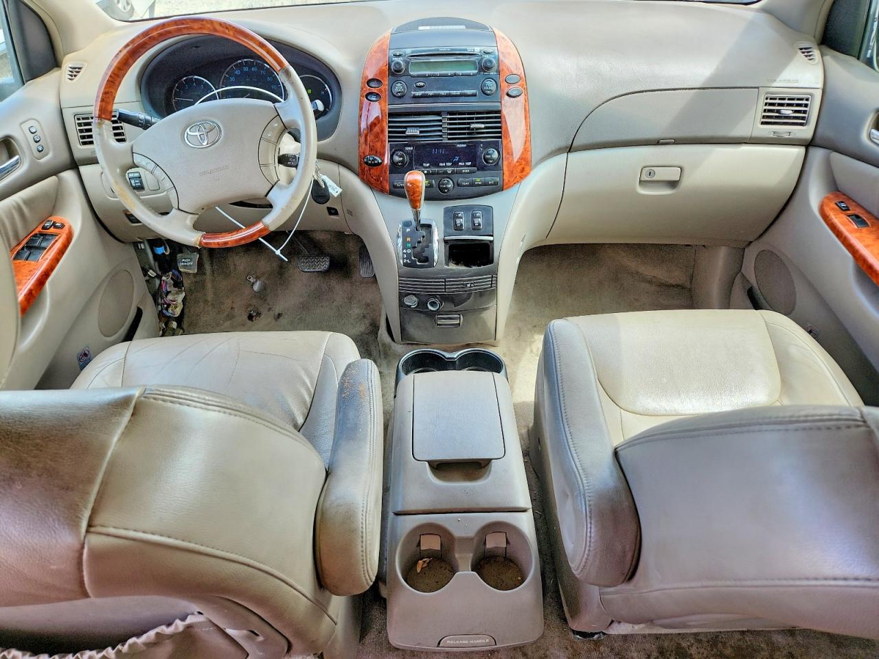 2010 Toyota Sienna Xle Limited Tan vin: 5TDYK4CC8AS295096