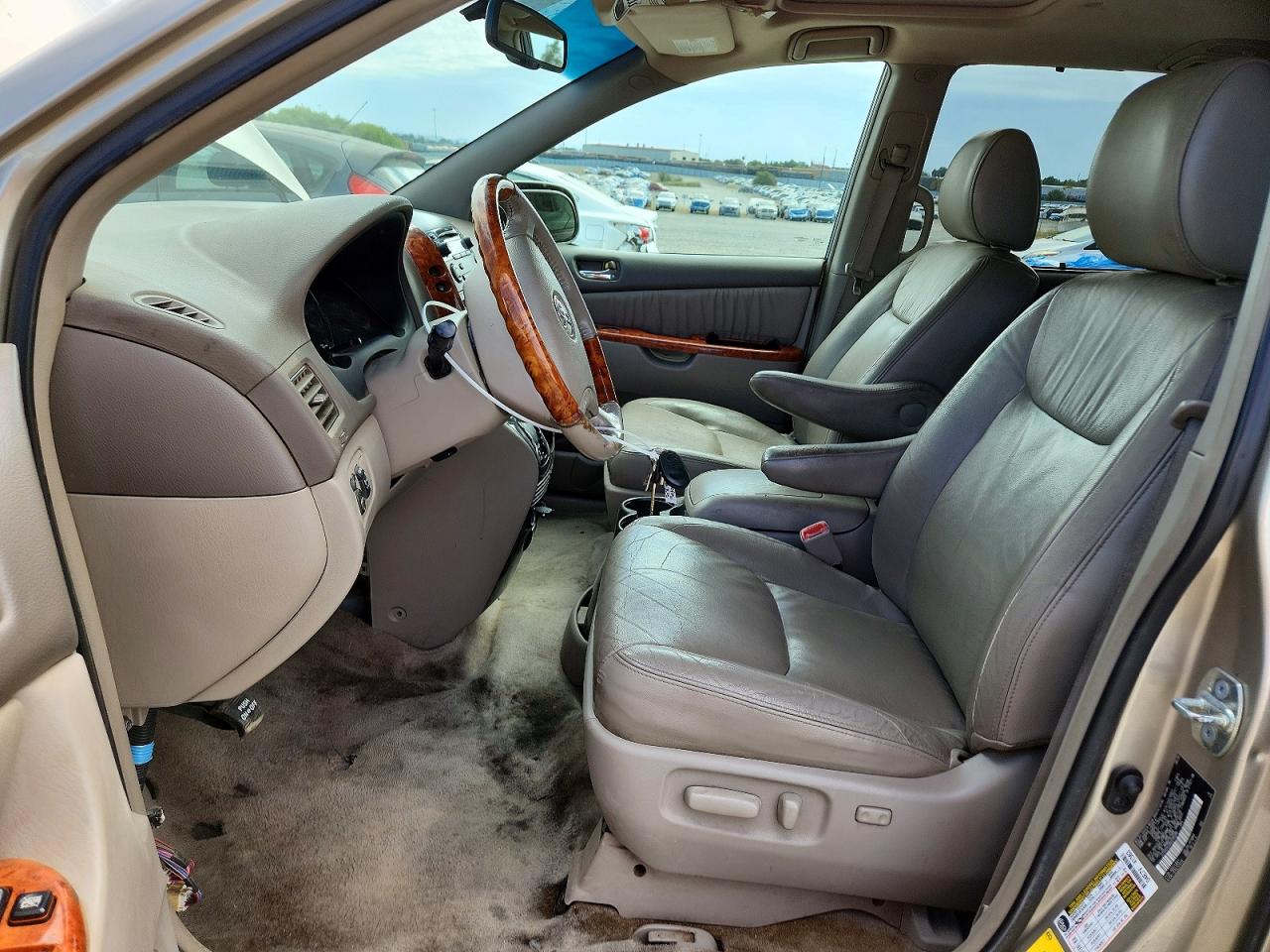 2010 Toyota Sienna Xle Limited Tan vin: 5TDYK4CC8AS295096