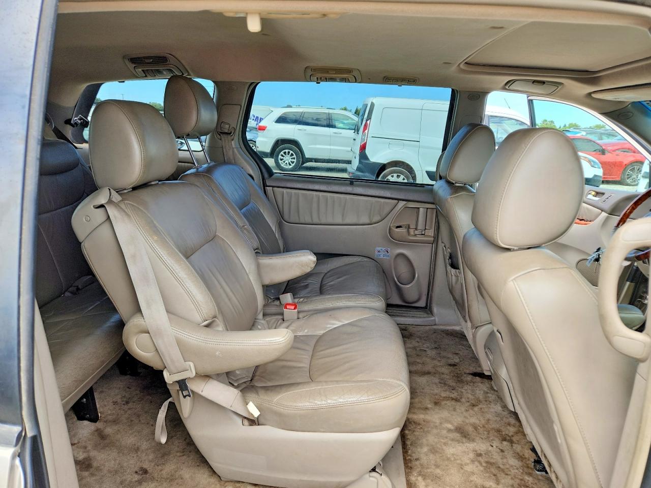2010 Toyota Sienna Xle Limited Tan vin: 5TDYK4CC8AS295096