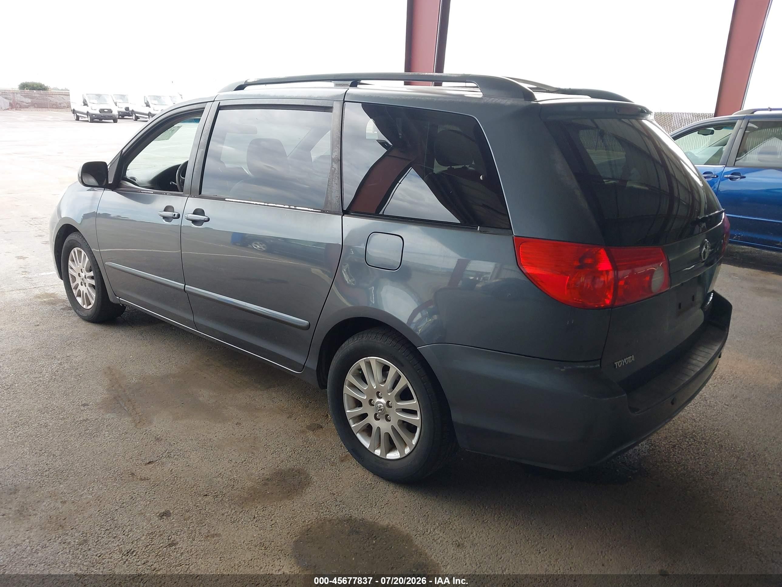 2010 Toyota Sienna Xle Gray vin: 5TDYK4CC8AS299732