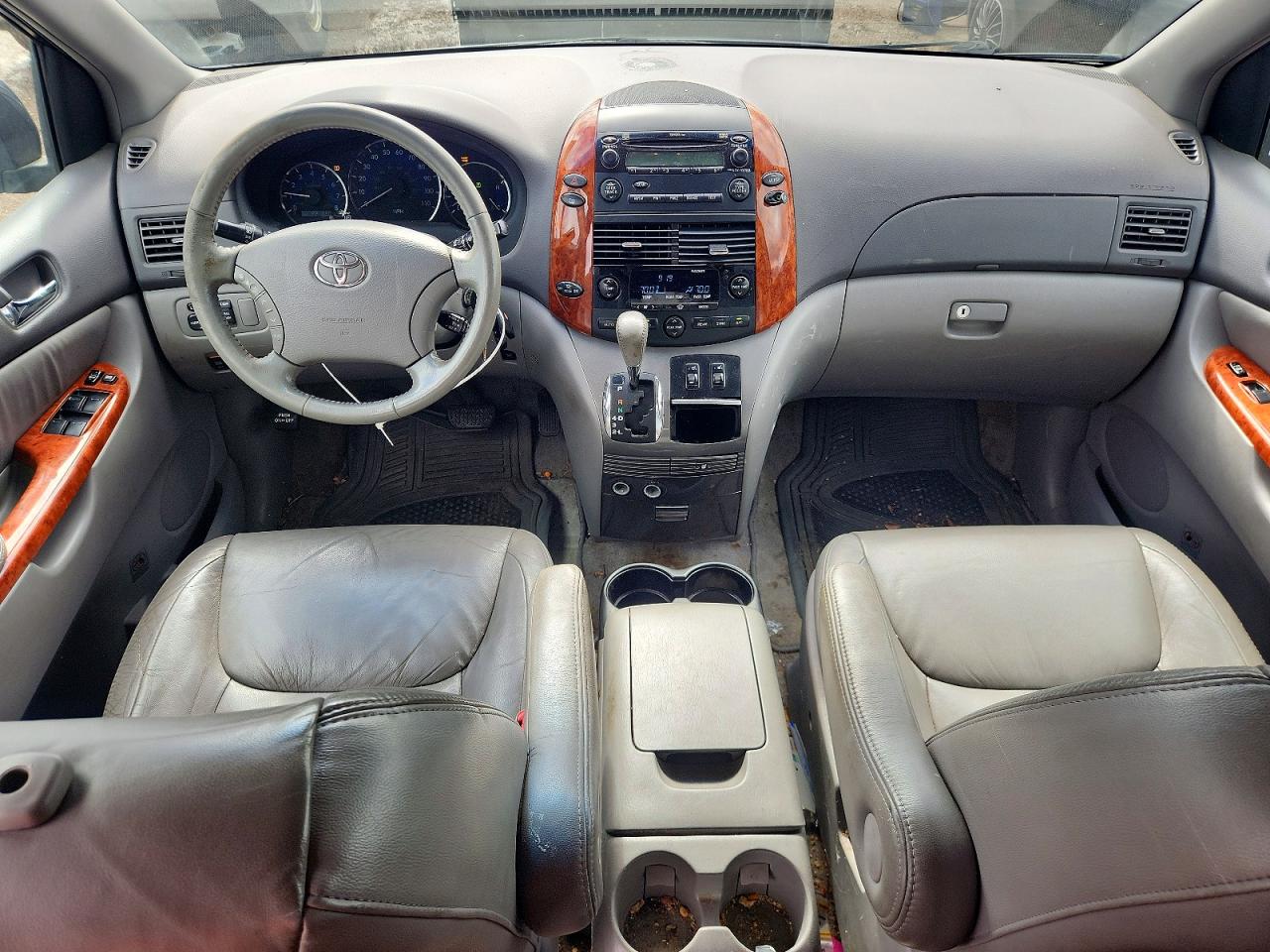 2010 Toyota Sienna Xle Blue vin: 5TDYK4CC8AS338982