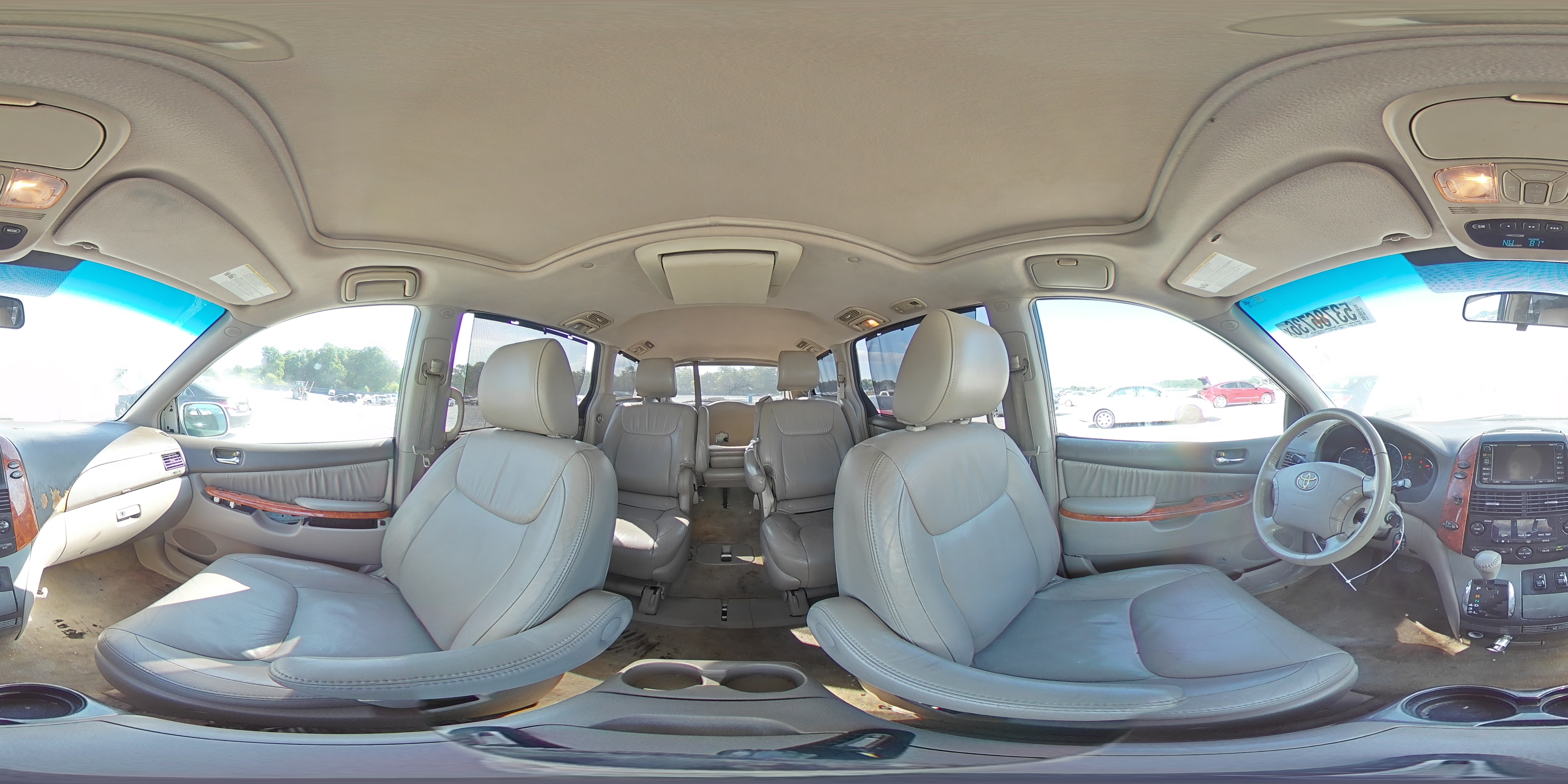 2010 Toyota Sienna Xle White vin: 5TDYK4CC9AS319616