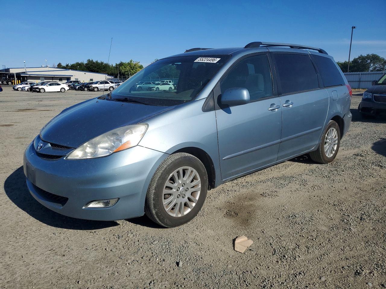 2010 Toyota Sienna Xle Blue vin: 5TDYK4CC9AS331619