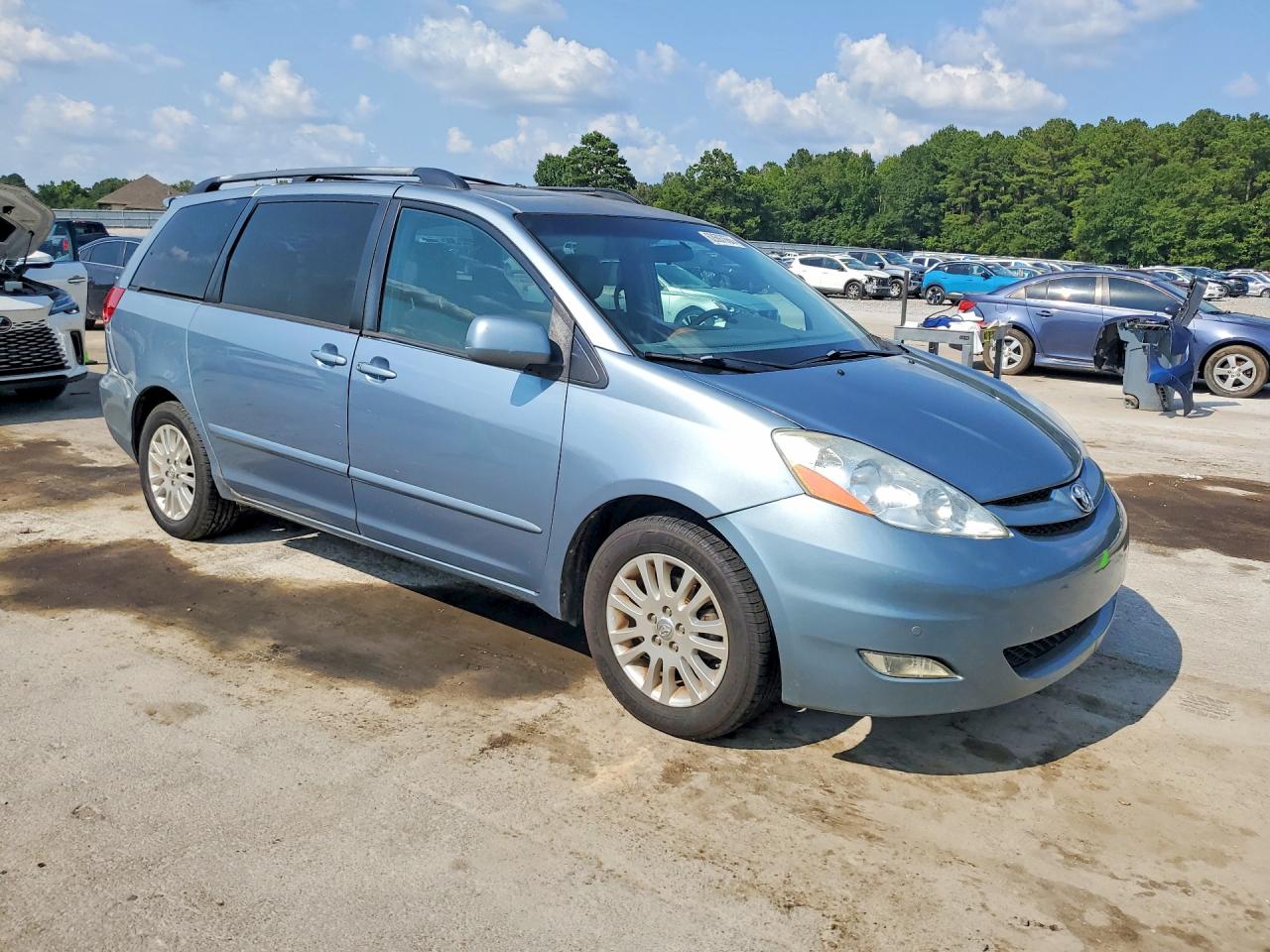 2010 Toyota Sienna Xle Blue vin: 5TDYK4CCXAS337610