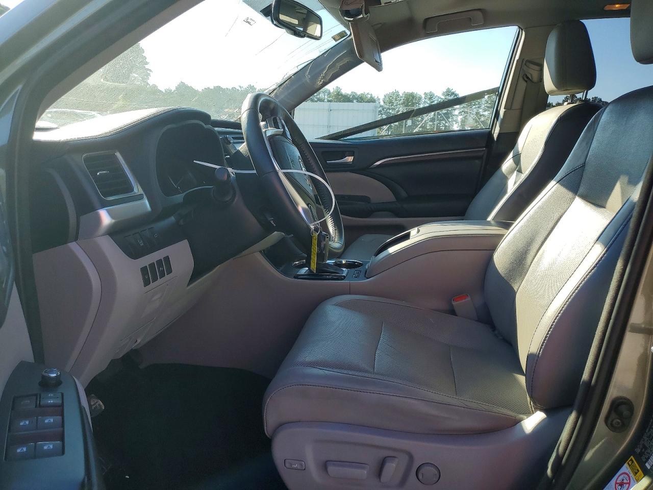 2015 Toyota Highlander Limited Green vin: 5TDYKRFH2FS043405