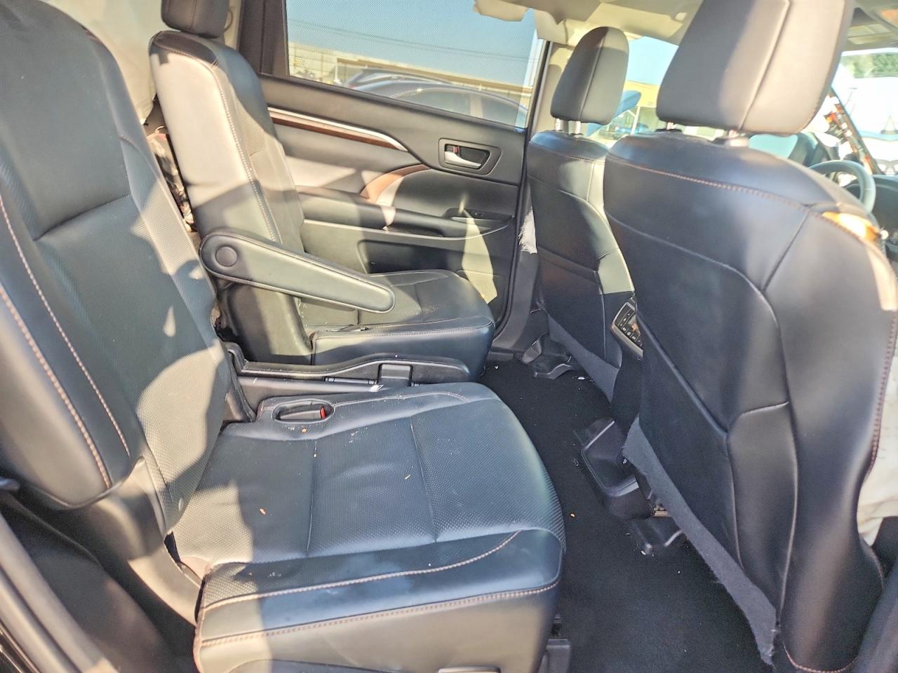 2015 Toyota Highlander Limited Black vin: 5TDYKRFH2FS062388