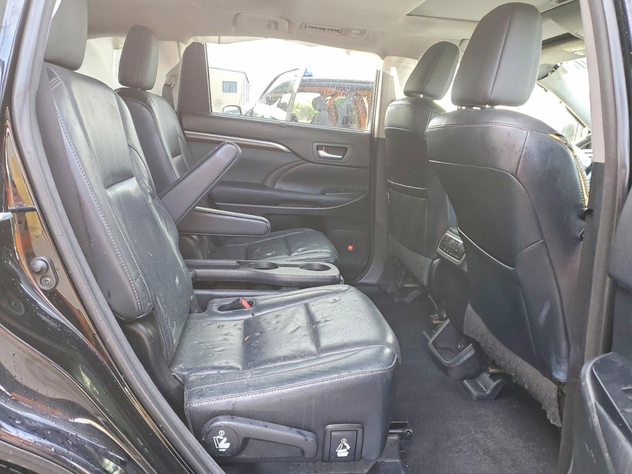 2015 Toyota Highlander Limited Black vin: 5TDYKRFH3FS075845
